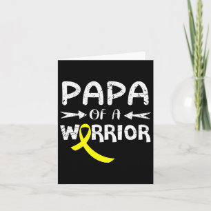 Pappa i en krigare mot Far barncancer Kort