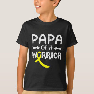 Pappa i en krigare mot Far barncancer T Shirt