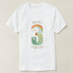 Pappa i ett treårigt naturnära Älskare T Shirt<br><div class="desc">Ta det lugnt,  han är pappa i ett treårigt småbarn.</div>