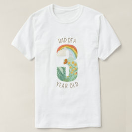 Pappa i ett treårigt naturnära Älskare T Shirt