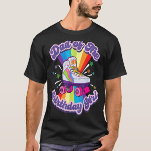 Pappa i födelsedag: Retro Roller Skate Manar T Shirt