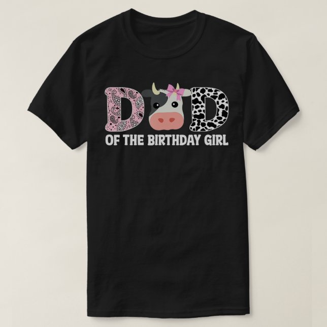 Pappa i födelsedagen för den första födelsedagen f t shirt (Design framsida)