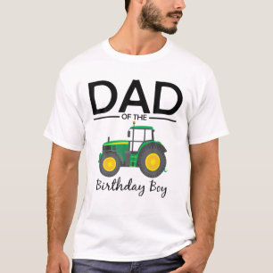 Pappa i födelsedagskoraktorfamiljen Farm Party T Shirt