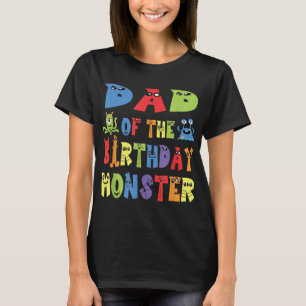 Pappa i födelsedagsmonstret Alien Kid B-day Party T Shirt