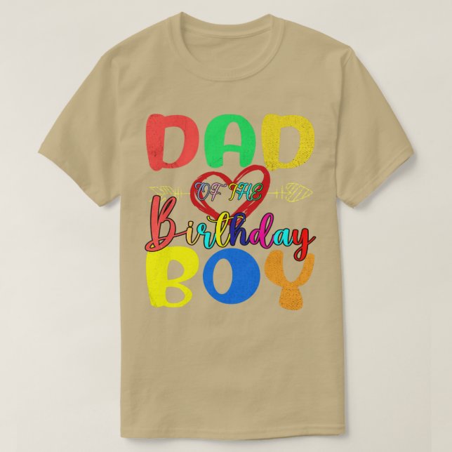 Pappa i födelsedagspojken 1 t shirt (Design framsida)