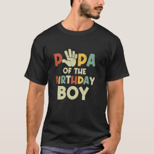 Pappa i födelsedagspojken, 5 år gammal dag f t shirt