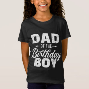Pappa i födelsedagspojken som matchar party t shirt