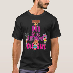 Pappa i födelsedagstjuvens flickmatande familjefat t shirt