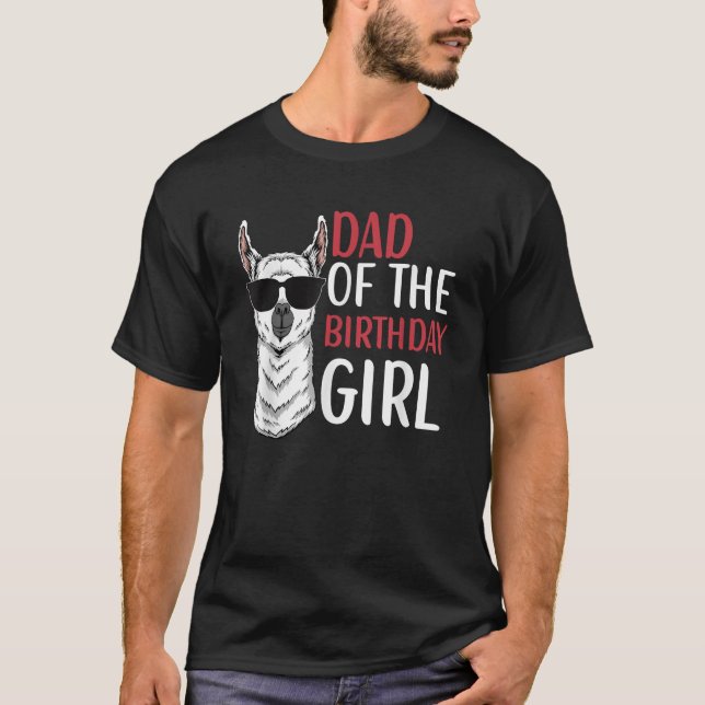 Pappa i födelsedagstjuvens matande födelsedagskläd t shirt (Framsida)