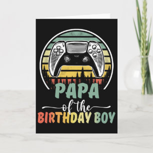 Pappa i födelsedagsvideokameran Matching Fami Kort