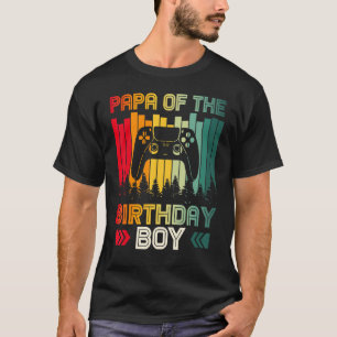 Pappa i födelsedagsvideokammet Retro B dag Fa T Shirt