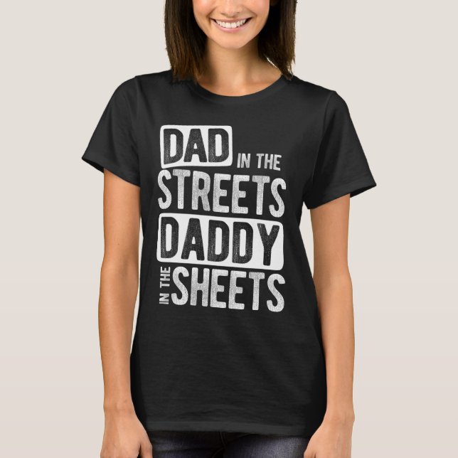 Pappa i gatufarten i Lakan bästa Pappa Ev T Shirt (Framsida)