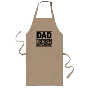 Pappa i Girls Långt Förkläde