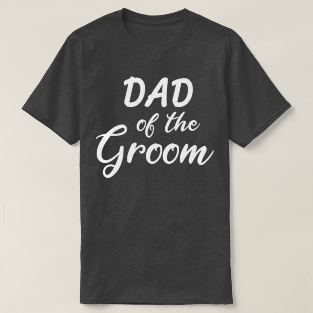 pappa i groomen t shirt (Design framsida)
