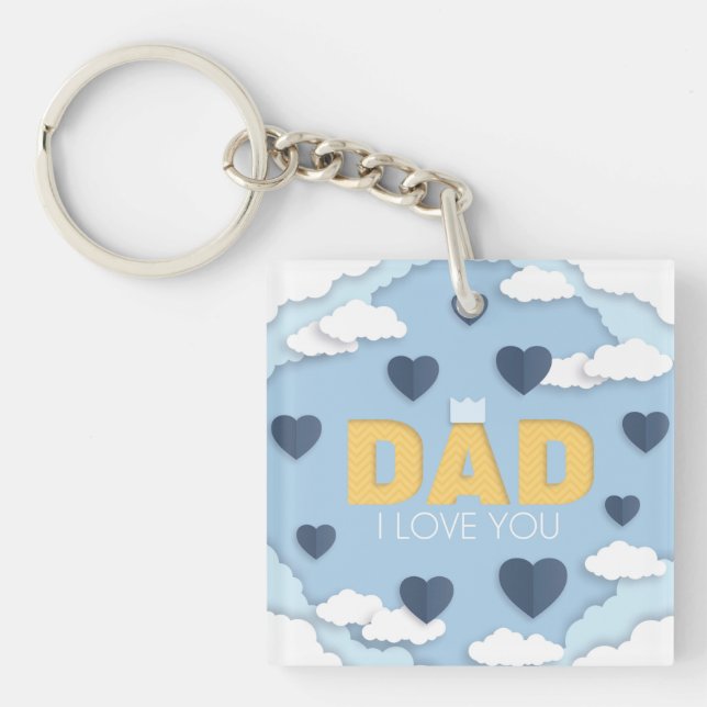 Pappa I kärlek dig, fars dag, klangetankkedjan (Framsidan)