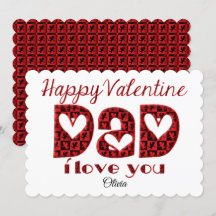 Pappa I Kärlek du Cute Cupid Typography Valentine