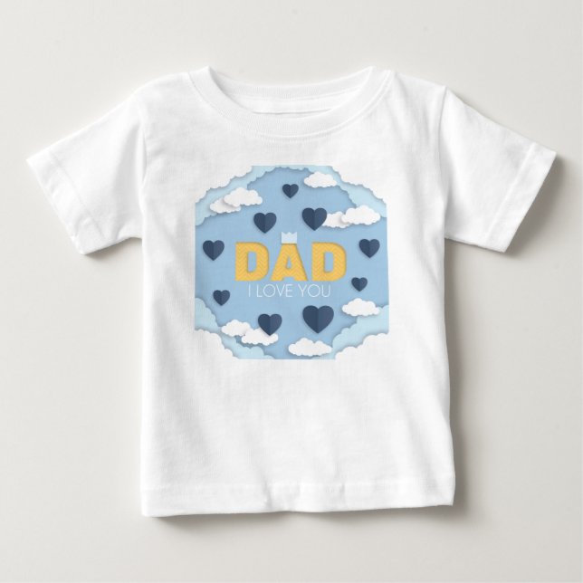 Pappa I kärlek du T Shirt (Framsida)