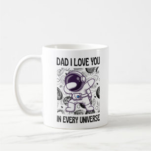 Pappa I kärlek i alla universum Kaffemugg
