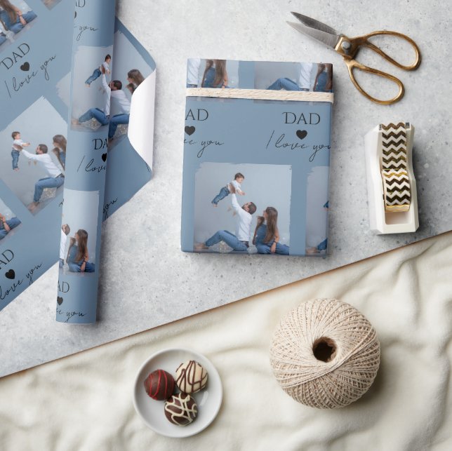 Pappa, I Kärlek You" - för Fars dag - Presentpapper (Hantverk)