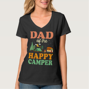 Pappa i Lycklig Camper Manar 1:a dagskorgen Resa T Shirt