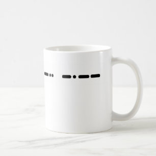PAPPA i morsealfabetmugg Kaffemugg