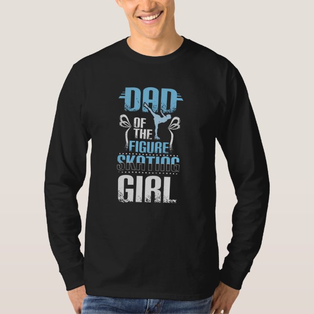 Pappa i Skating Girl T Shirt (Framsida)