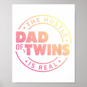 Pappa i Twillingar, en ny pappa som är trött på Kä Poster