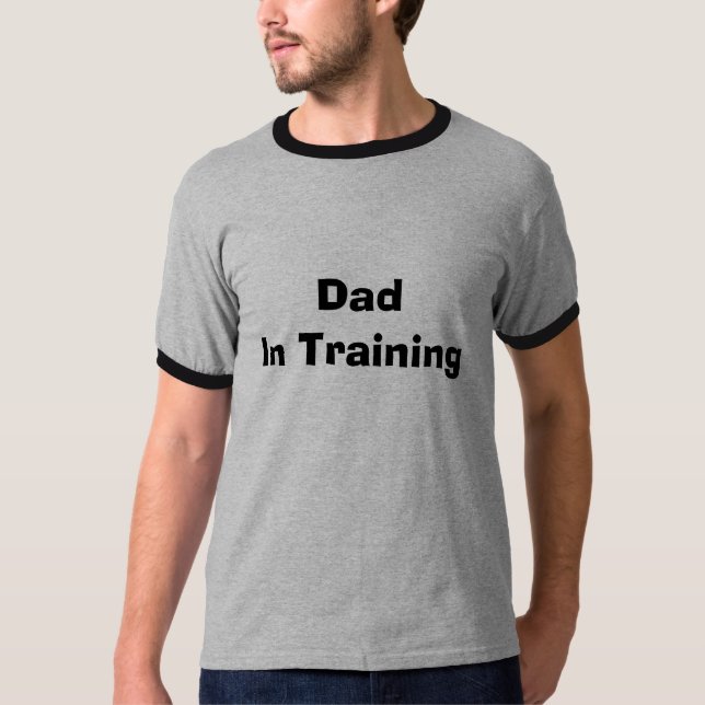Pappa i utbildning tee shirt (Framsida)