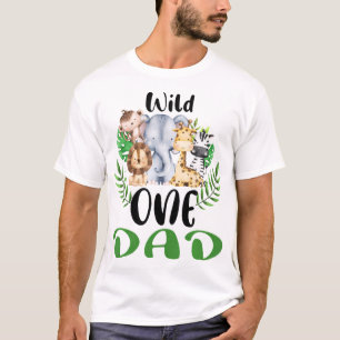 Pappa i Vild 1-djurparken Safari Jungle Ani T Shirt