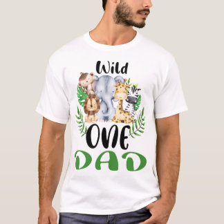 Pappa i Vild 1-djurparken Safari Jungle Ani T Shirt