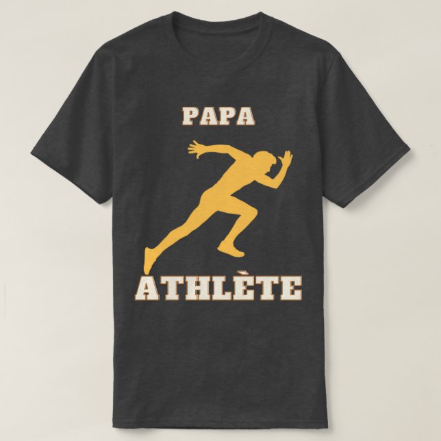 Pappa Idrottsman T Shirt (Design framsida)