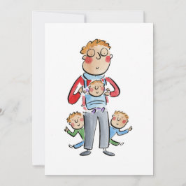 Pappa Inbjudningar