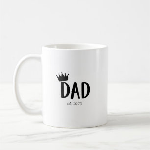 Pappa inrättad 2020 PERSONLIG Kaffemugg