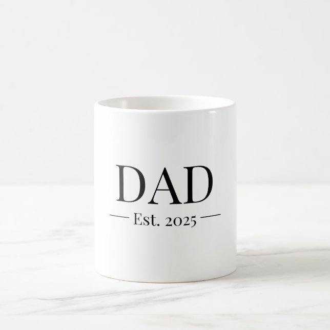 Pappa, inrättad 2025 kaffemugg (Center)