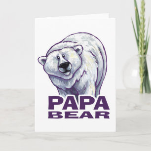 Pappa Isbjörn Kort