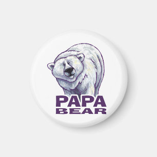 Pappa Isbjörn Magnet