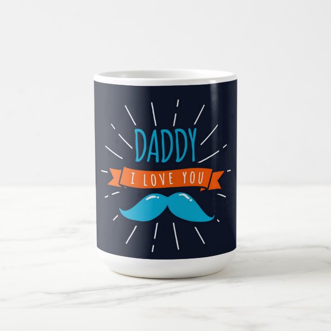 Pappa jag älskar dig kaffemug kaffemugg (Center)