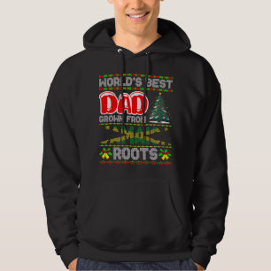 Pappa Jamaica julklappsidé ful jultröja Hoodie