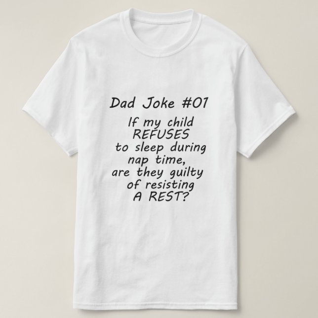 Pappa Joke #01 (A) T Shirt (Design framsida)