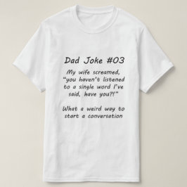 Pappa Joke #03 (A) T Shirt