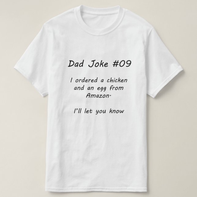 Pappa Joke #09 (A) T Shirt (Design framsida)