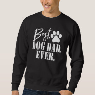 Pappa-joke, bästa Hund-Pappa-dagen, Far-dagen Lång Ärmad Tröja