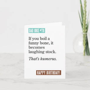 Pappa Joke Boiled Funny Bone/Laughing Lagrar/Humer Kort