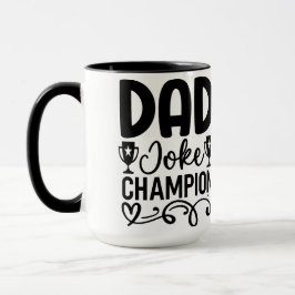 Pappa Joke Champion | Funny Far's Day Gift Mugg