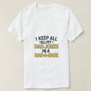 Pappa Joke Design för Far-dagen T Shirt