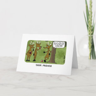 Pappa Joke Fars dag Card - Hjort-vänner Kort