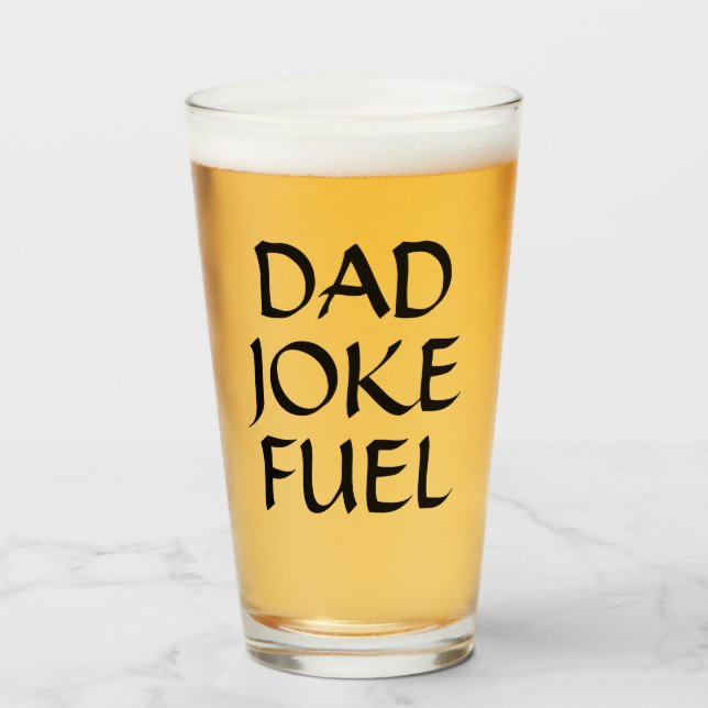 Pappa Joke Fuel - Fantasy Script Gift for Far Glaskopp (Framsida fylld)