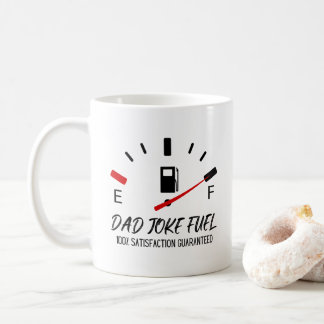 Pappa Joke Fuel Funny Fars dag Coffee Mugg
