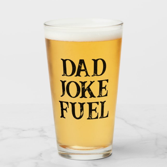 Pappa Joke Fuel - Grunge Classic Gift för Far Glaskopp (Framsida fylld)