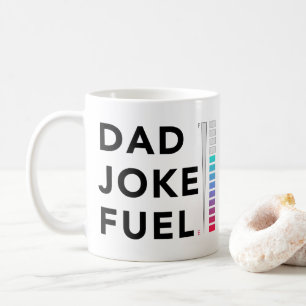Pappa Joke Fuel Meter Funny Fars dag Kaffemugg